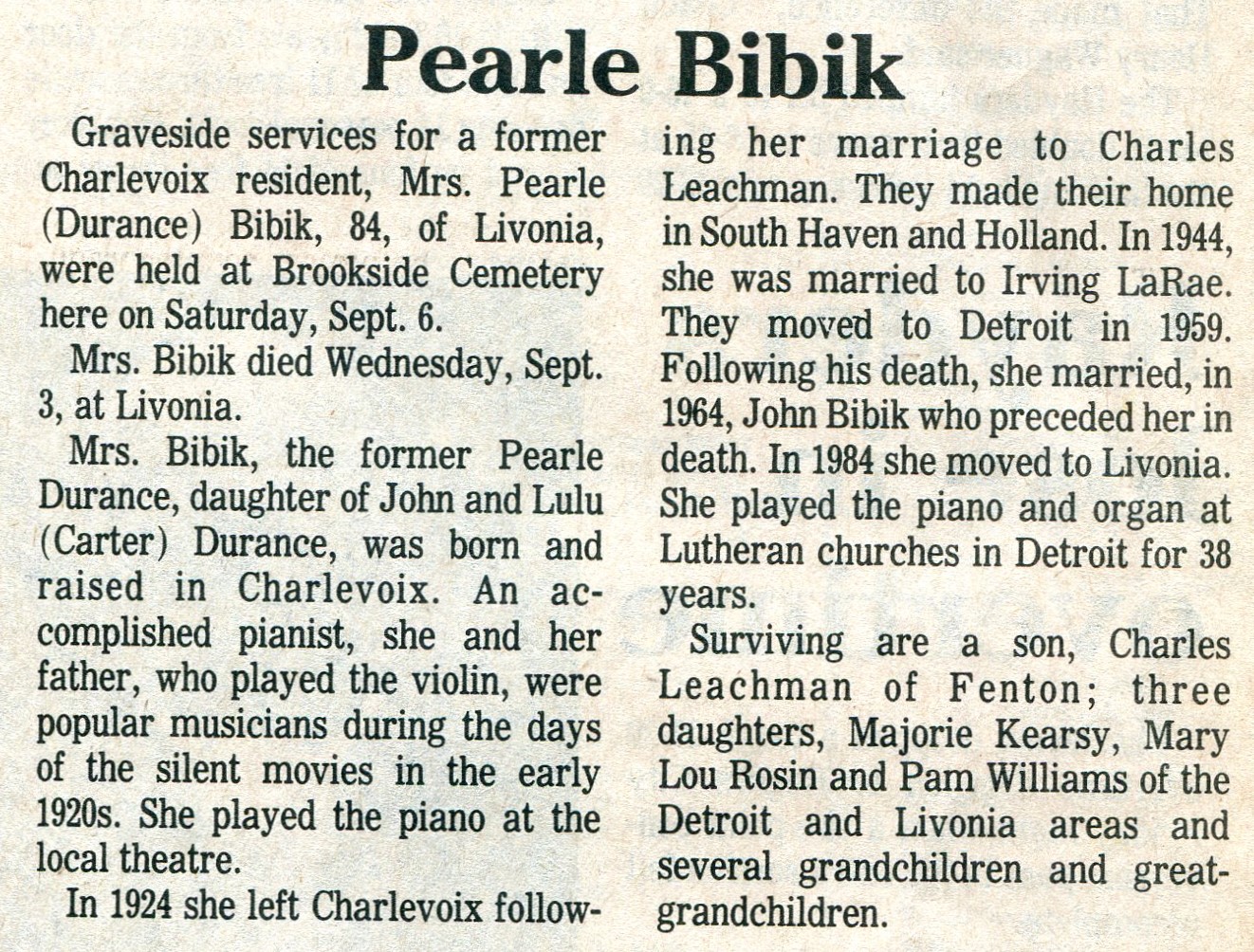 Pearle Bibik thumbnail