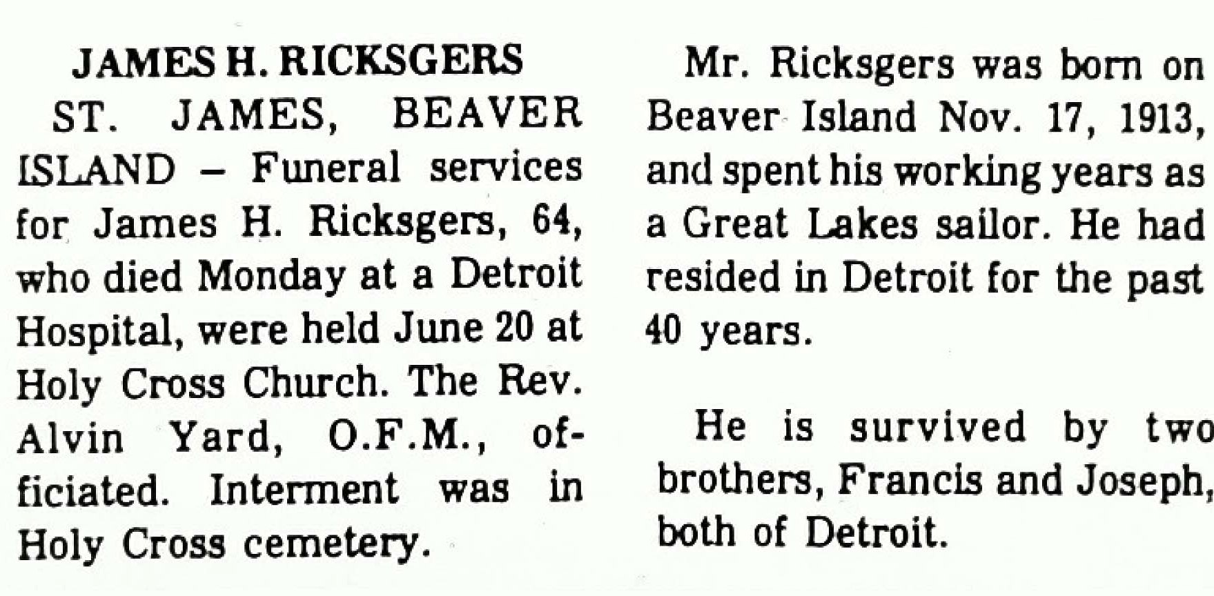 James H. Ricksgers thumbnail
