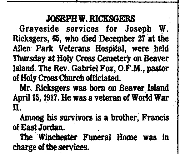 Joseph W. Ricksgers thumbnail