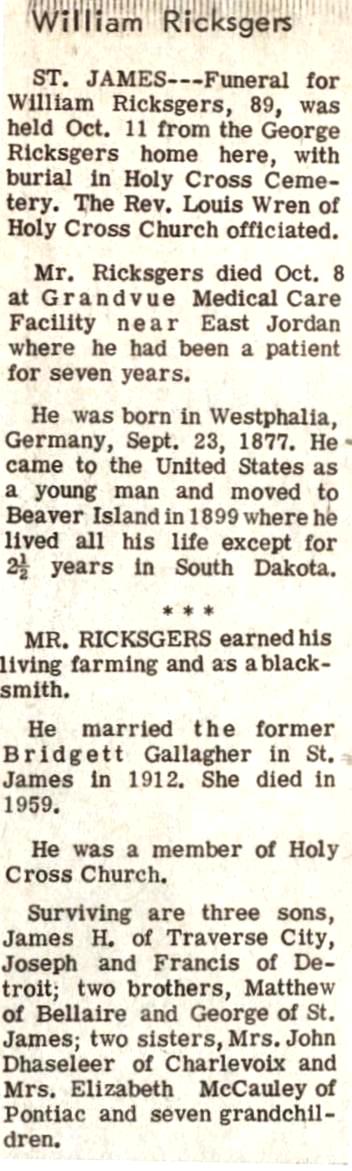 William Ricksgers thumbnail
