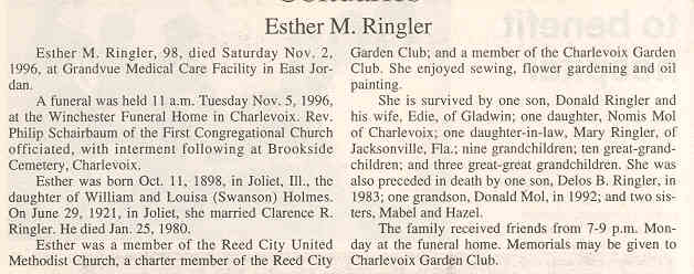 Esther M. Ringler thumbnail