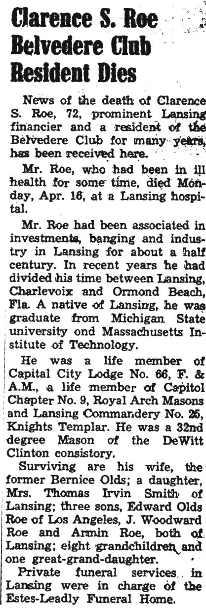 Clarence S. Roe thumbnail