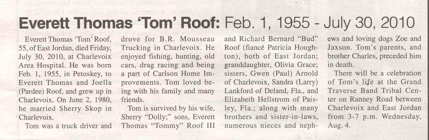 "Everett Thomas "Tom"" Roof thumbnail