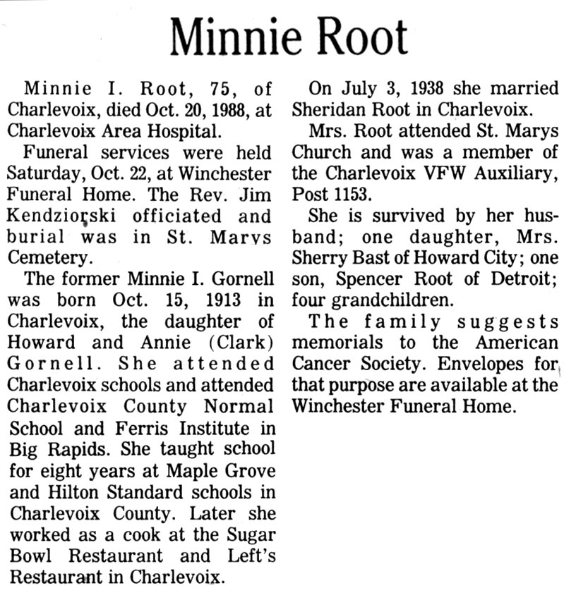 Minnie I. Root thumbnail