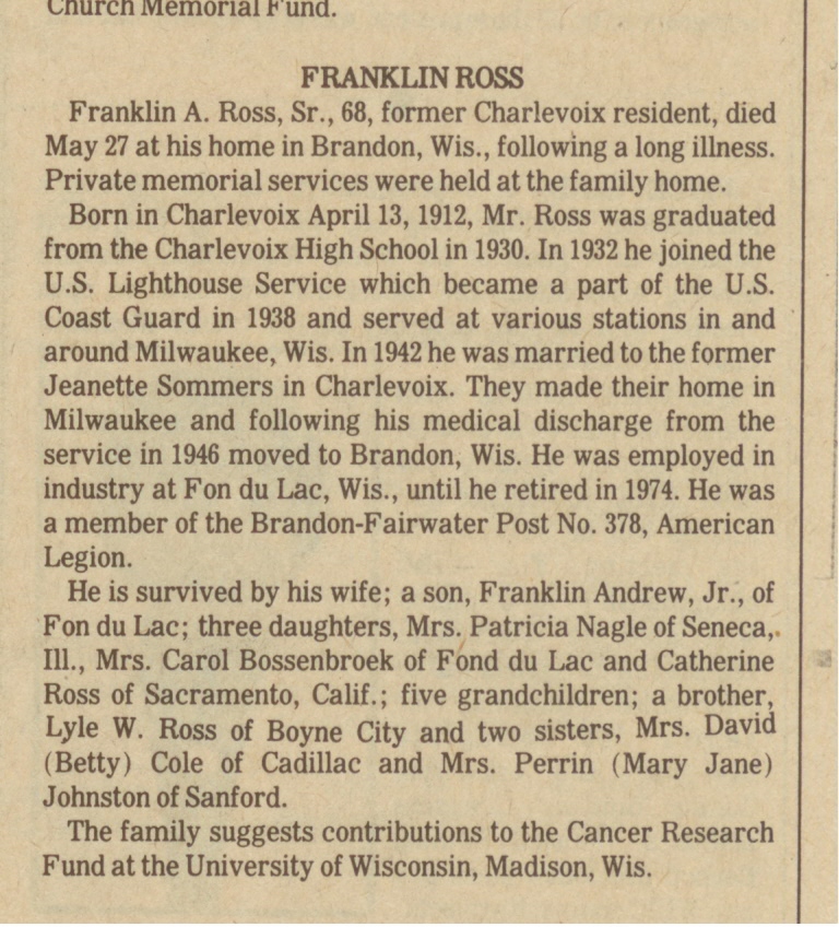 Franklin A. Ross, Sr. thumbnail