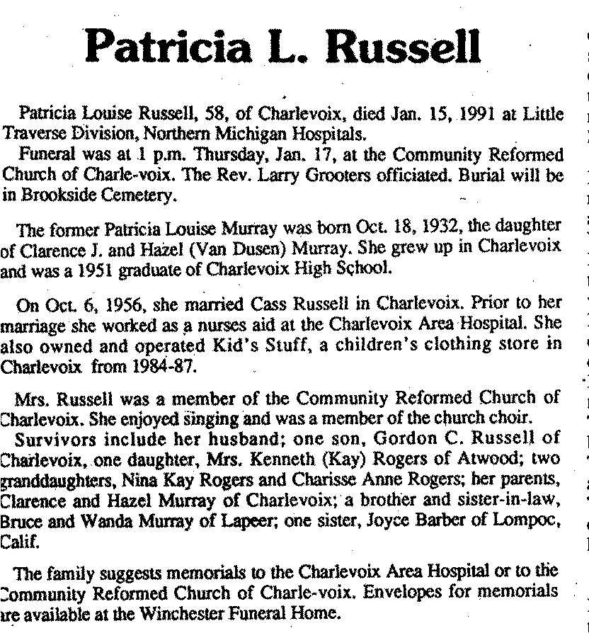 Patricia Louise Russell thumbnail