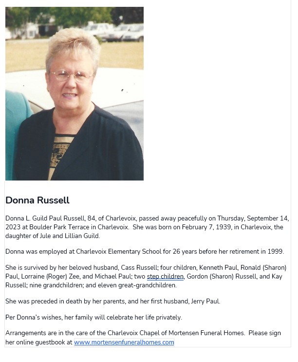 Donna L. Guild Paul Russell thumbnail