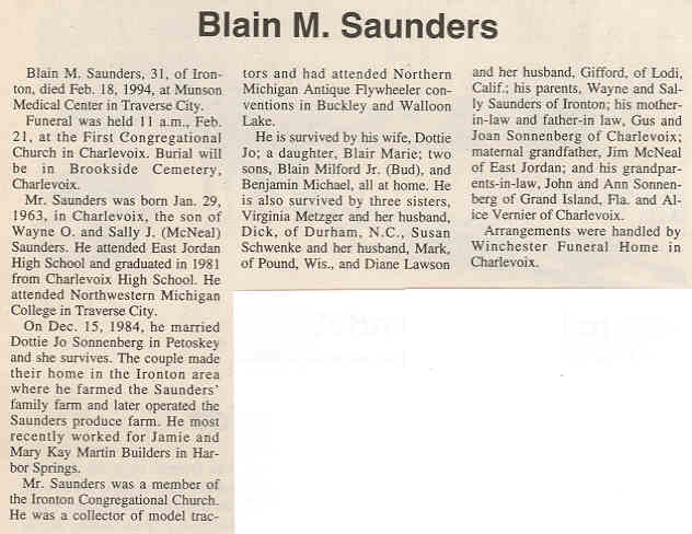 Blain M. Saunders thumbnail