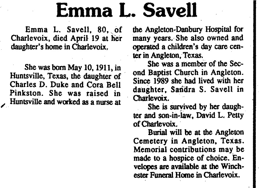 Emma L. Savell thumbnail