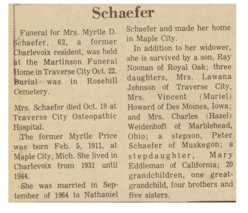 Myrtle Schaefer thumbnail