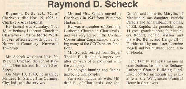 Raymond D. Scheck thumbnail