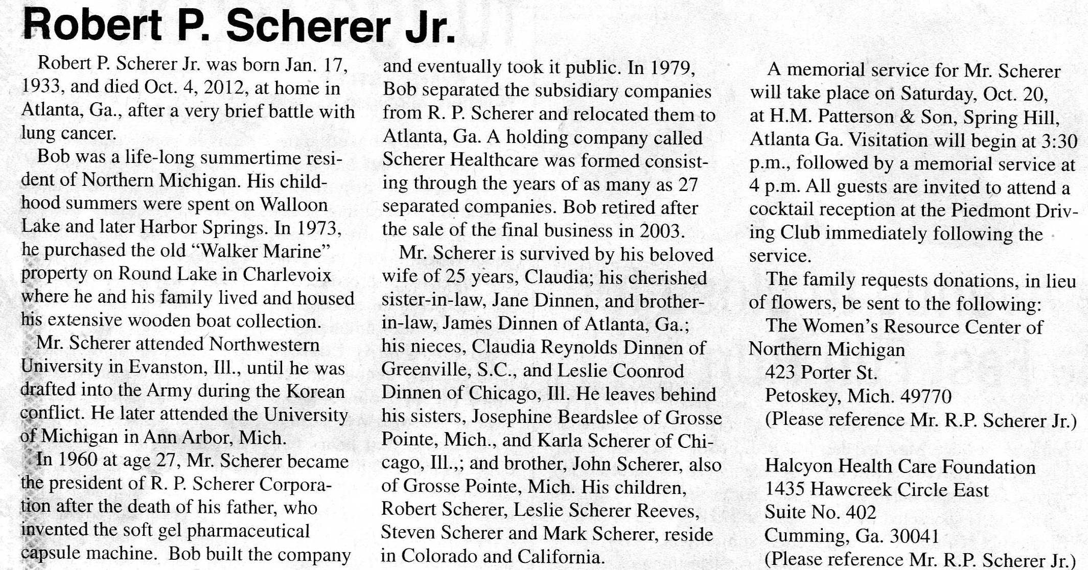 Robert P. Jr. Scherer thumbnail
