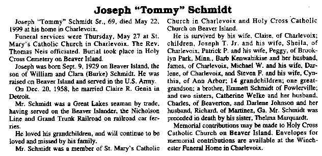 "Joseph "Tommy"" Schmidt, Sr. thumbnail