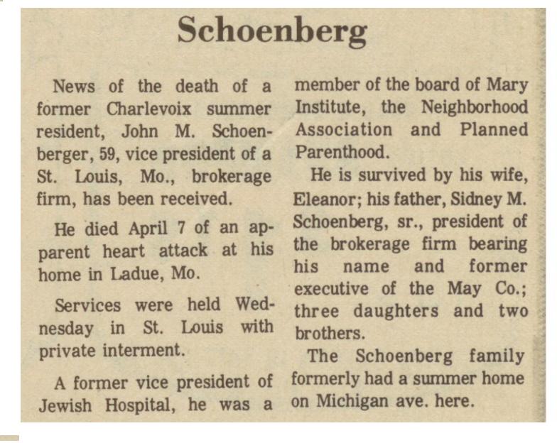 John M. Schoenberg thumbnail