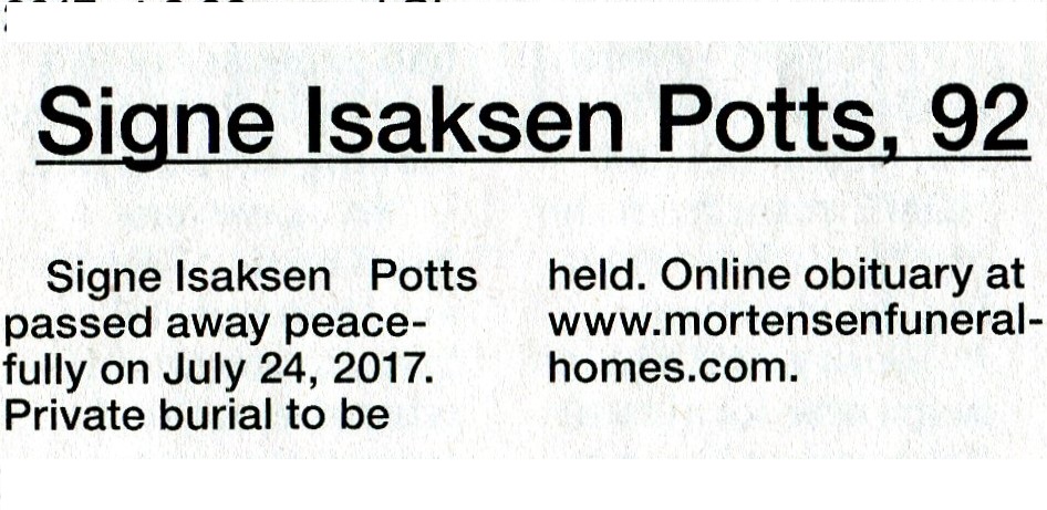 Signe Isaksen Potts thumbnail