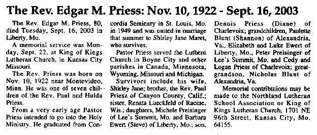 Edgar M. Priess, Rev. thumbnail