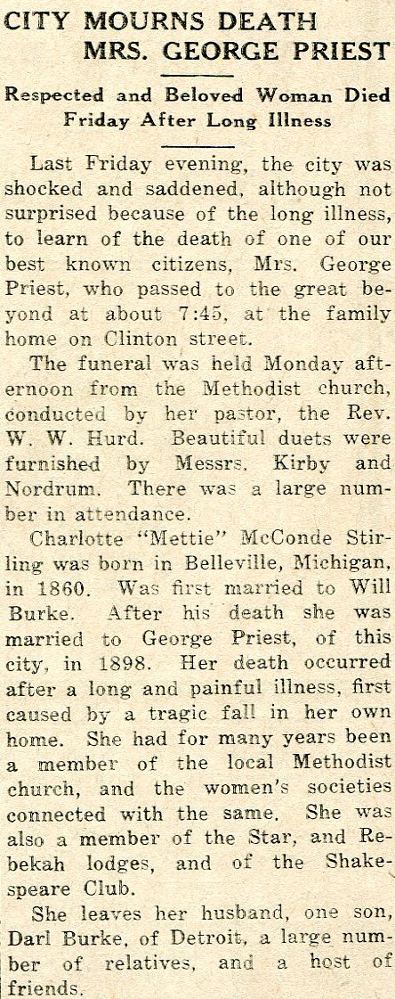 "Charlotte "Mettie" McConde" Priest image 2