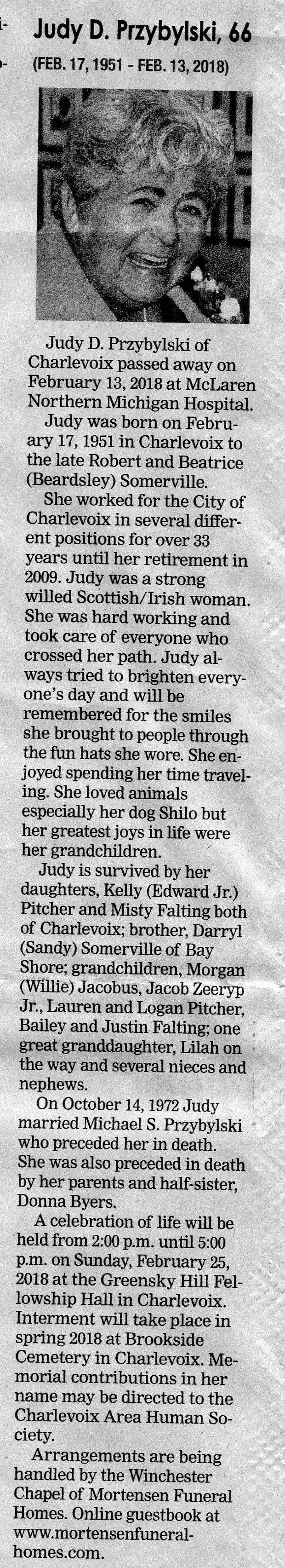 Judy D. Przybylski thumbnail