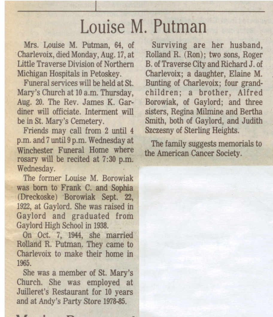 Louise M. Putman thumbnail