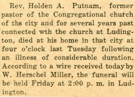 Rev. Holden Adelmore Putnam image 2