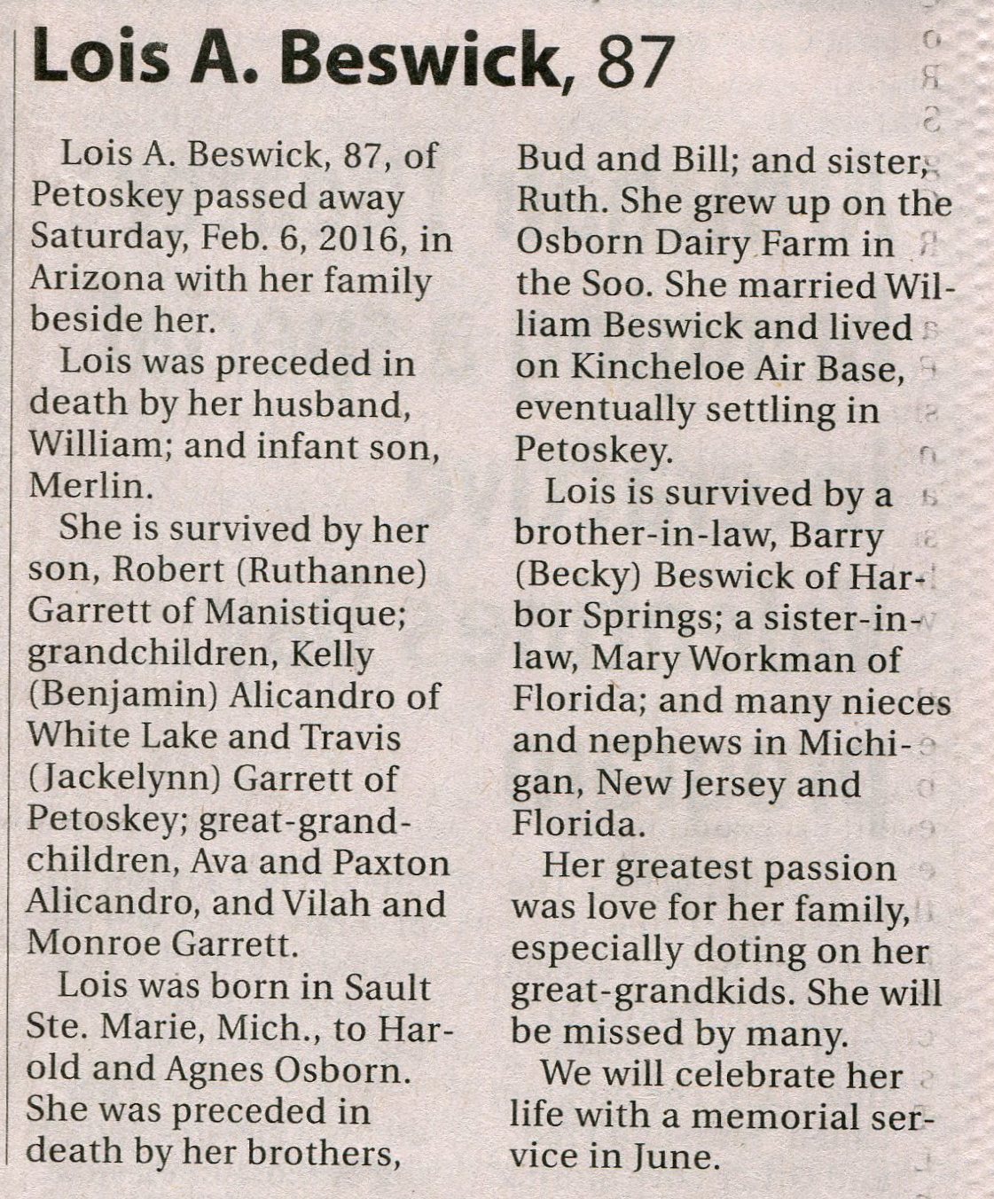 Lois A. Beswick thumbnail