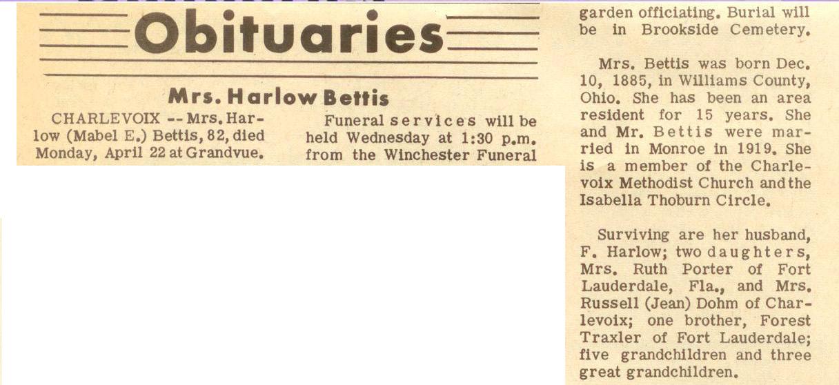 Mabel E. Bettis thumbnail