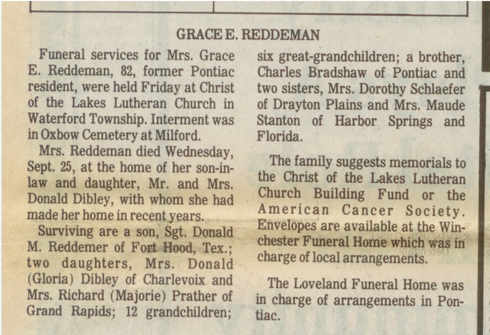 Grace E. Reddeman thumbnail