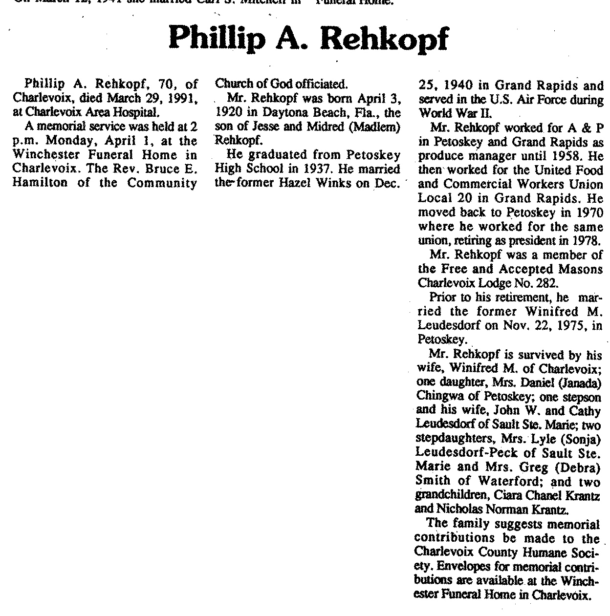 Phillip A. Rehkopf thumbnail