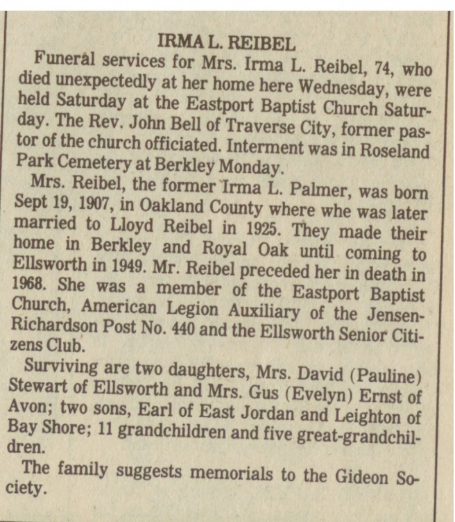 Irma L. Reibel thumbnail