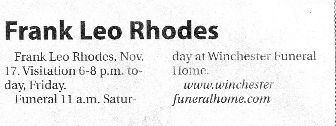 Frank Leo Rhodes thumbnail