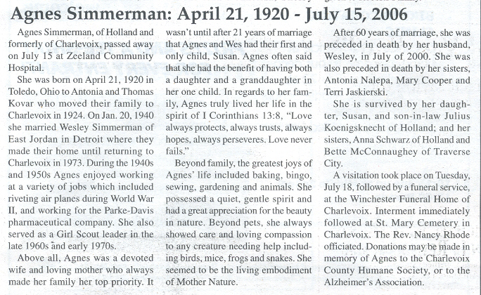 Agnes Simmerman thumbnail