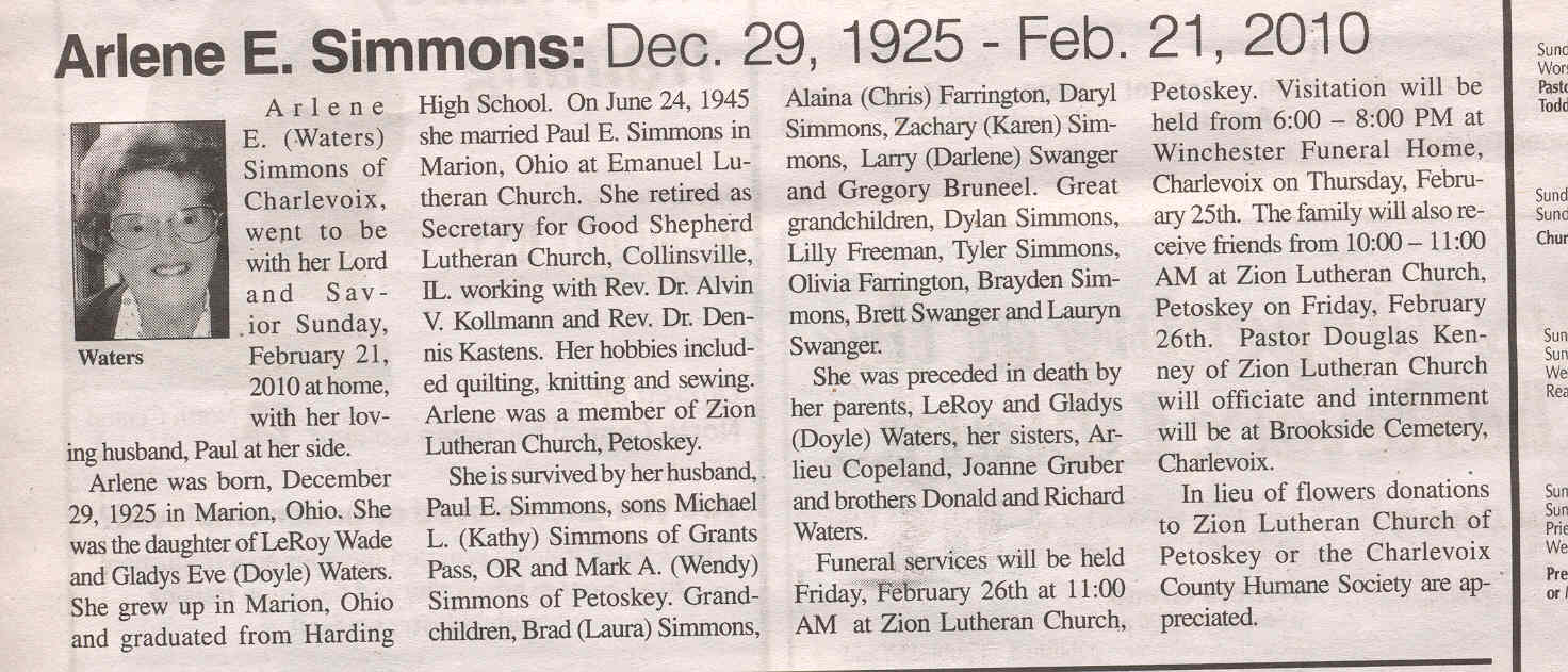 Arlene E. Simmons thumbnail