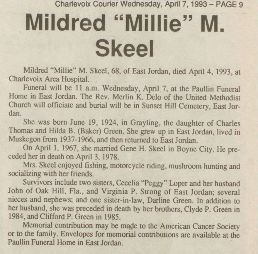 "Mildred "Millie" M." Skeel thumbnail