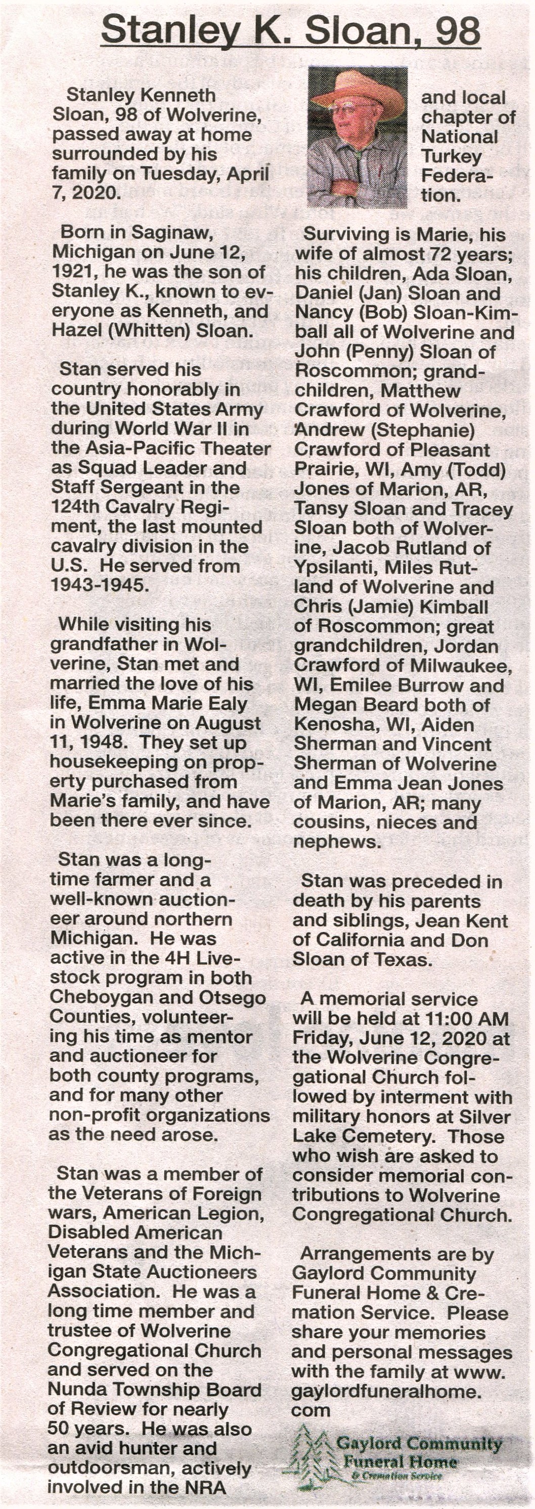 Stanley Kenneth Sloan image 2