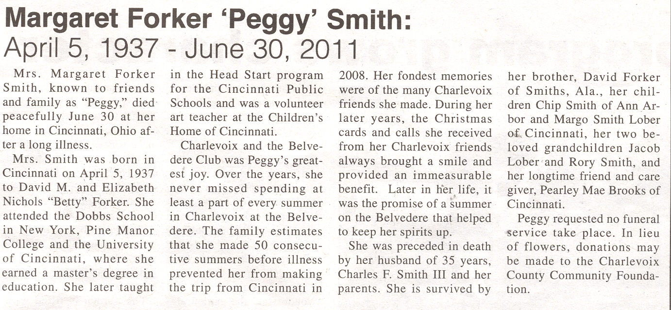 "Margaret Forker "Peggy"" Smith thumbnail