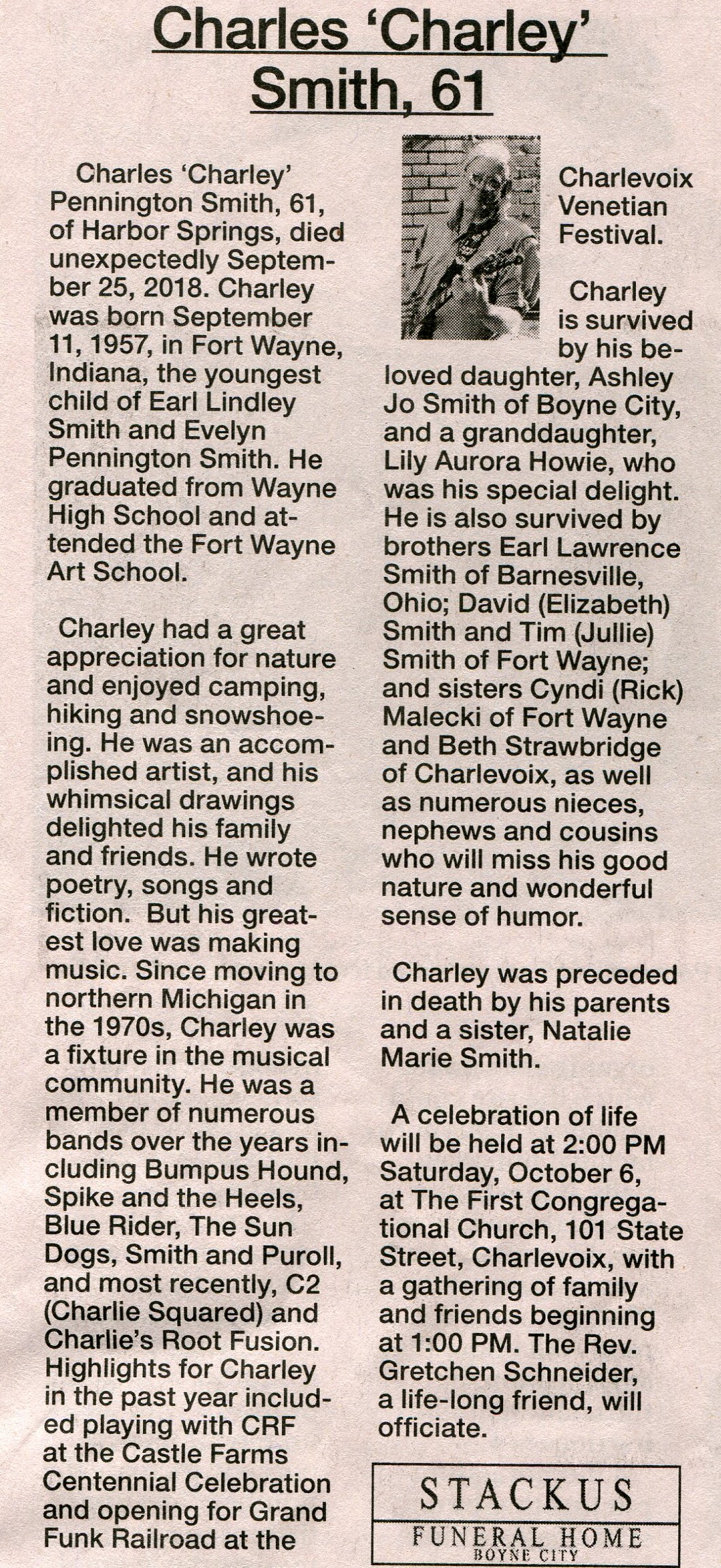 Charles 'Charley' Pennington Smith thumbnail