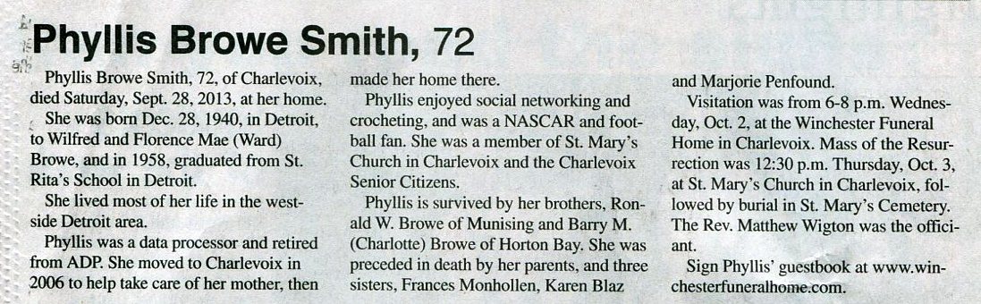 Phyllis Browe Smith thumbnail