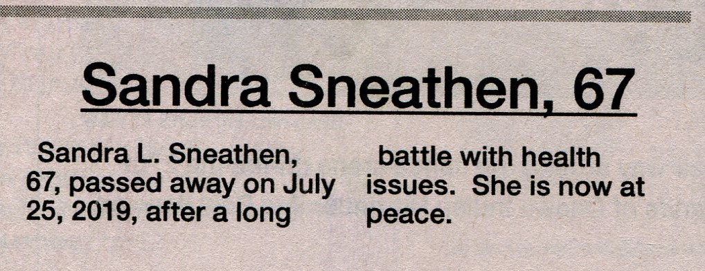 Sandra Sneathen thumbnail