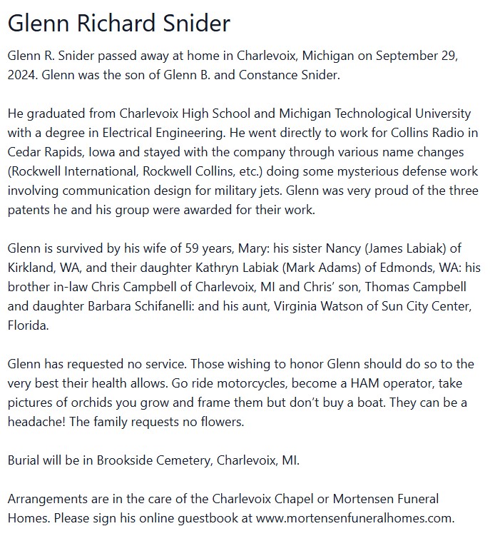 Glenn Richard Snider thumbnail