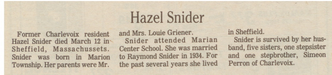 Hazel Snider thumbnail
