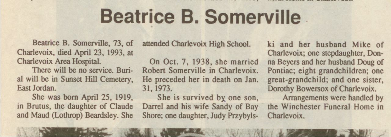 Beatrice B. Somerville thumbnail