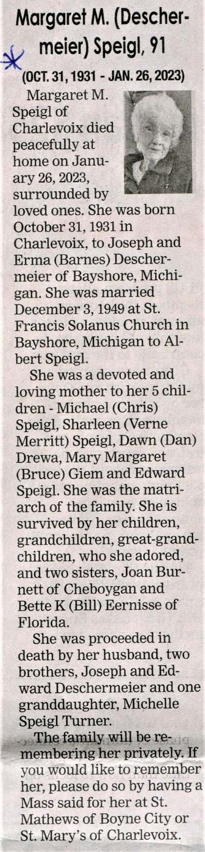 Margaret M. Speigl thumbnail