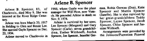 Arlene B. Spencer thumbnail