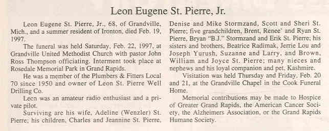 Leon Eugene St. Pierre, Jr. thumbnail