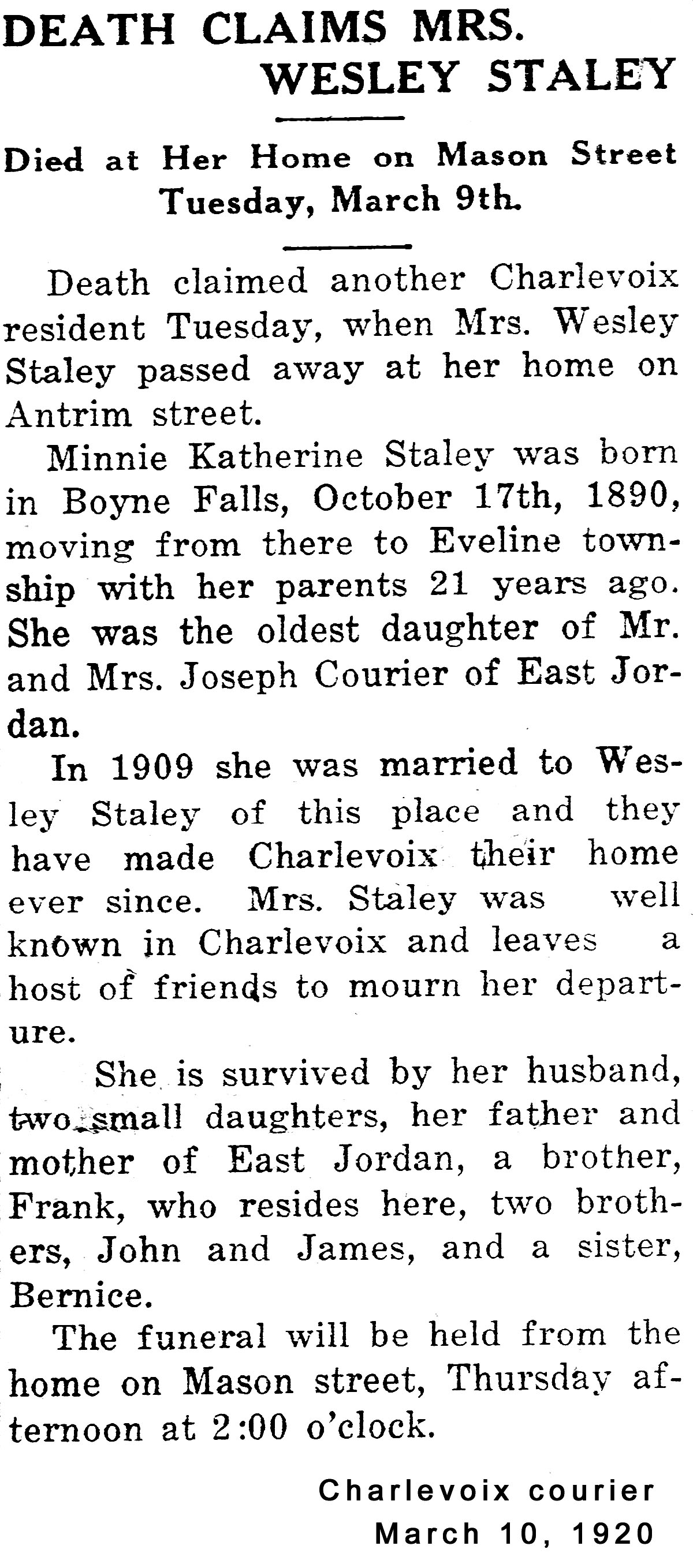 Minnie Katherine Staley thumbnail