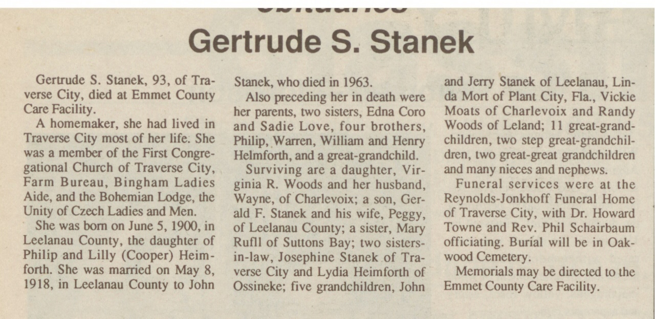 Gertrude S. Stanek thumbnail