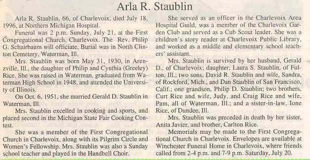 Arla R. Staublin thumbnail