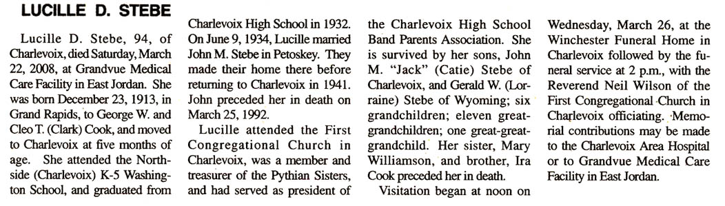 Lucille D. Stebe thumbnail