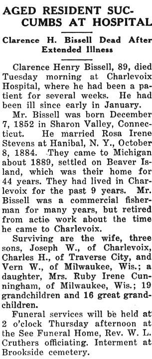 Clarence H. Bissell thumbnail