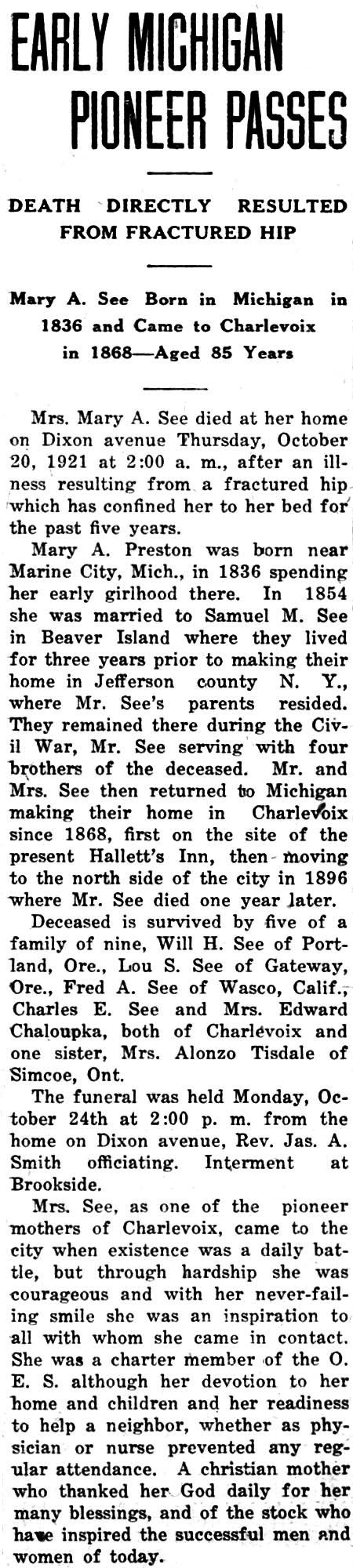 Mary A. See image 2